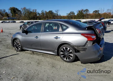 2017 Nissan Sentra S from USA, damaged, VIN 3N1AB7APXHY282283